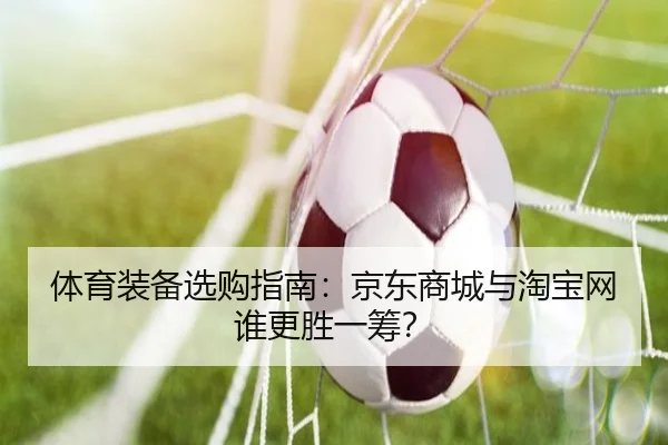 体育装备选购指南：京东商城与淘宝网谁更胜一筹？